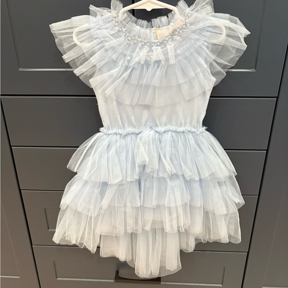 Tutu Du Monde Light Blue Ruffled Costume